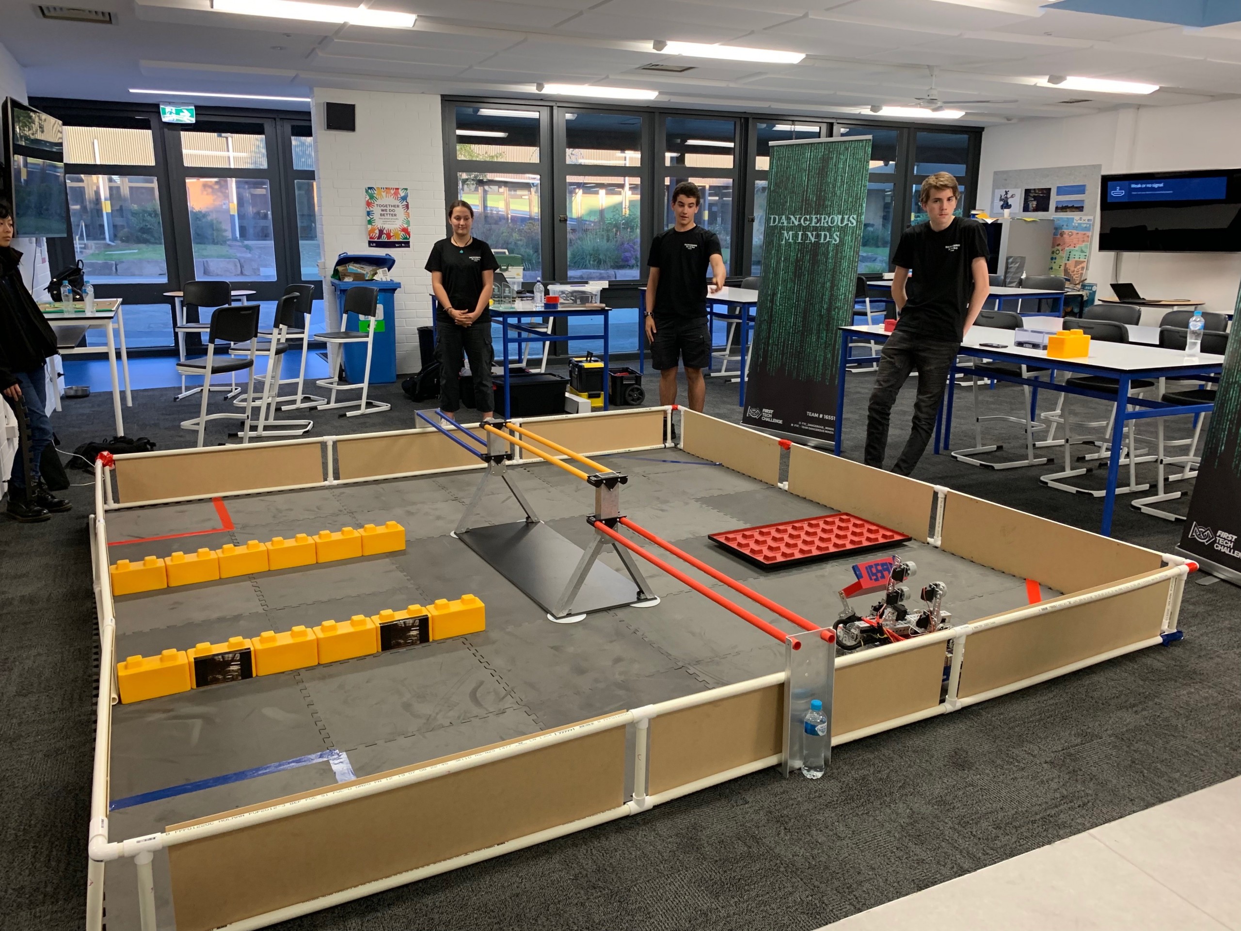 And the First Tech Challenge (FTC) Champion’s Inspire Award goes to ...